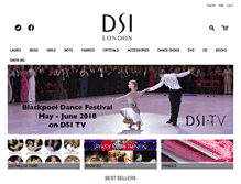 Tablet Screenshot of dsi-london.com